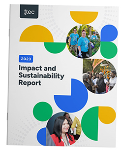Mall Tech Global 2023 Impact and Sustainability Report cover