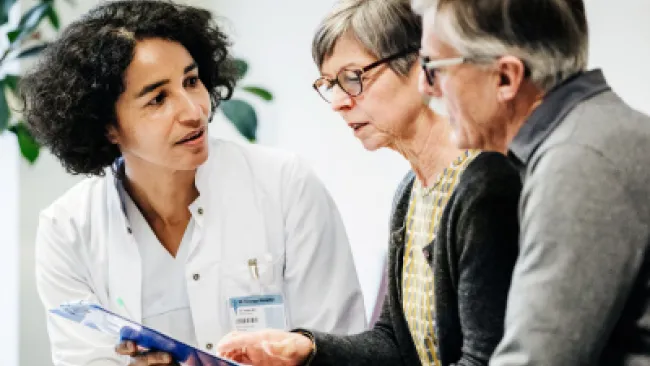Consultation with a doctor