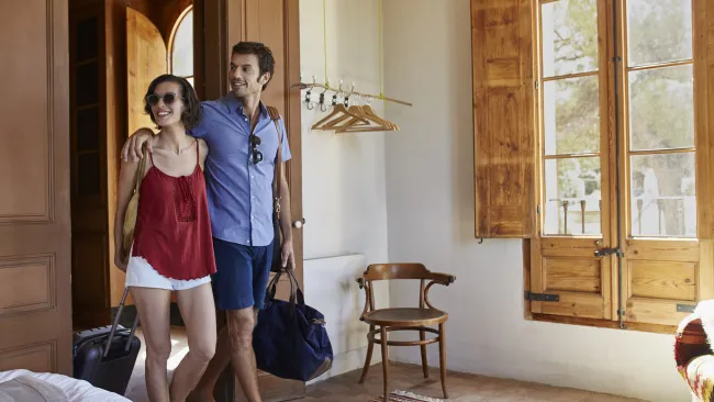 Couple on vacation