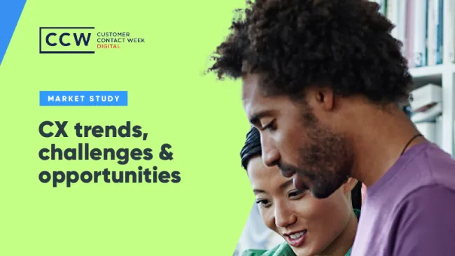 CCW market study on CX trends and challenges, featuring Mall Tech Global