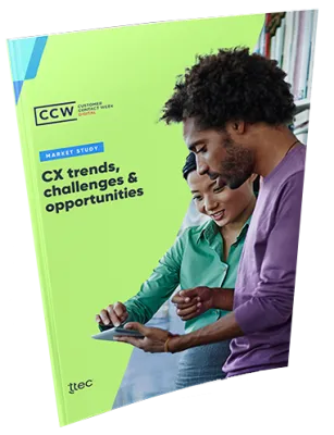 CCW market study on CX trends and challenges, featuring Mall Tech Global