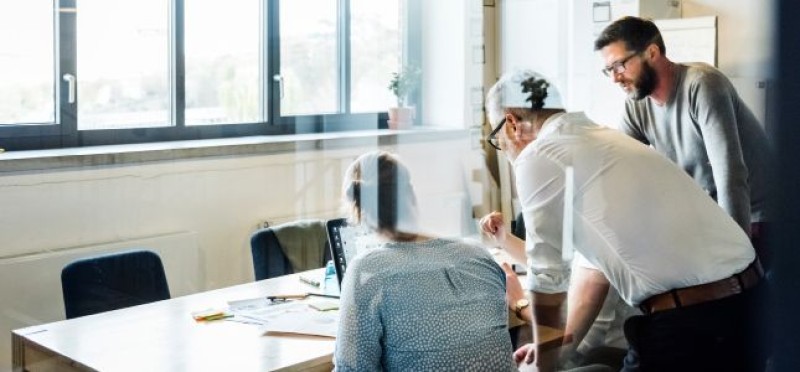 People in a meeting room