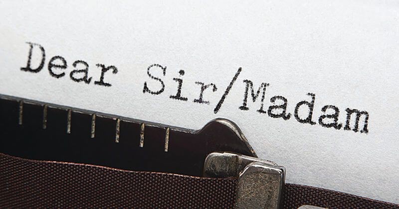 Dear sir/madam